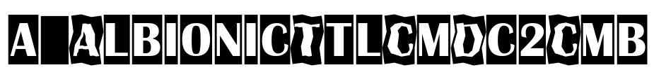 a_AlbionicTtlCmDc2Cmb 字体图片