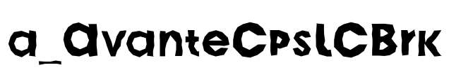 a_AvanteCpsLCBrk 字体图片
