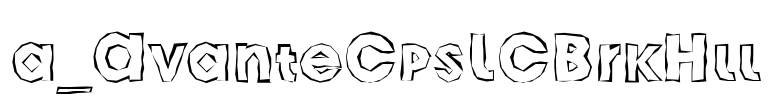 a_AvanteCpsLCBrkHll 字体图片
