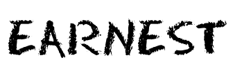 EARNEST 字体图片