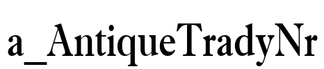 a_AntiqueTradyNr 字体图片