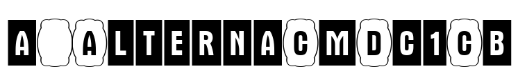 a_AlternaCmDc1Cb 字体图片