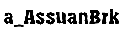 a_AssuanBrk 字体图片