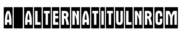 a_AlternaTitulNrCm 字体图片