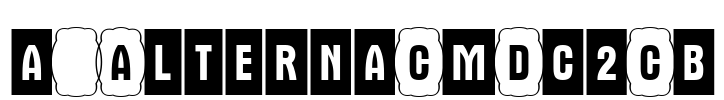 a_AlternaCmDc2Cb 字体图片