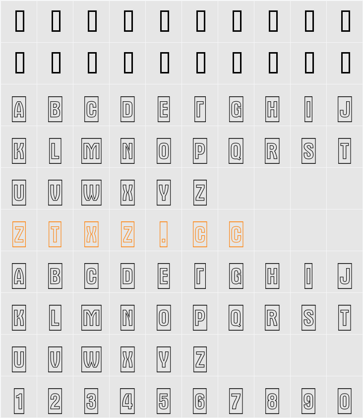 a_AlternaTitulCmOtl 字体映射图