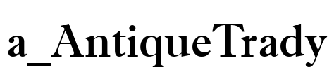 a_AntiqueTrady 字体图片
