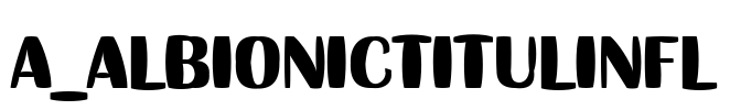 a_AlbionicTitulInfl 字体图片