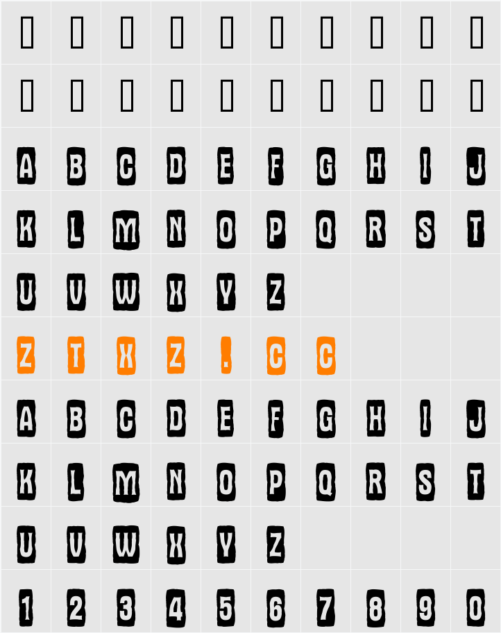 a_AlternaTitulCmJgg 字体映射图