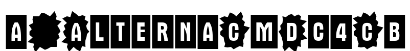a_AlternaCmDc4Cb 字体图片