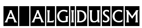 a_AlgidusCm 字体图片