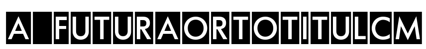 a_FuturaOrtoTitulCm 字体图片