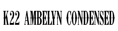 K22 Ambelyn Condensed