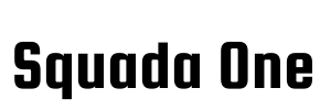 Squada One 字体图片