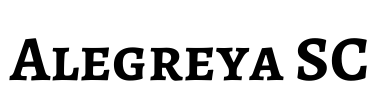 Alegreya SC