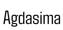 Agdasima 字体图片