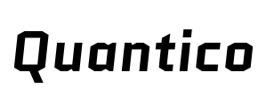 Quantico 字体图片