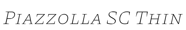 Piazzolla SC Thin