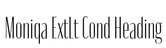 Moniqa ExtLt Cond Heading