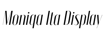 Moniqa Ita Display