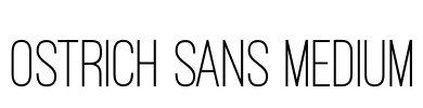 Ostrich Sans Medium