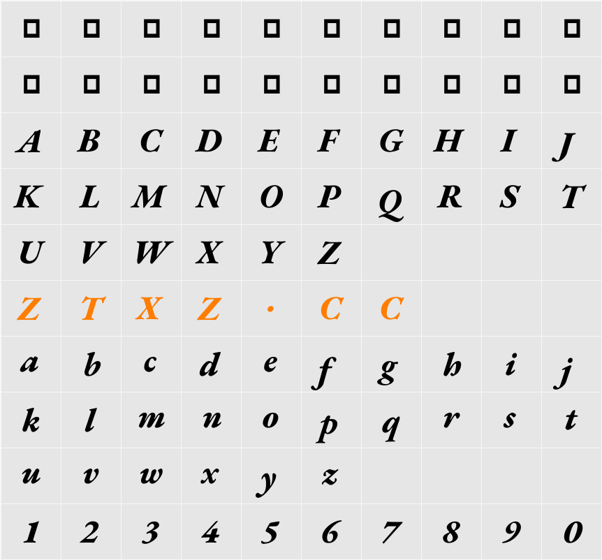 EB Garamond ExtraBold