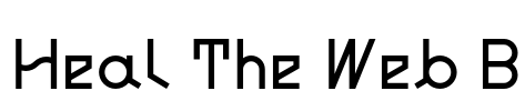 Heal The Web B 字体图片