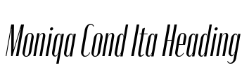 Moniqa Cond Ita Heading