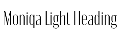 Moniqa Light Heading