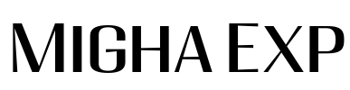 Migha Exp 字体图片