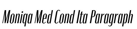 Moniqa Med Cond Ita Paragraph