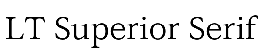 LT Superior Serif