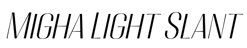 Migha Light Slant