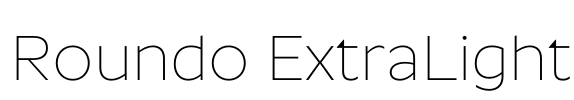 Roundo ExtraLight