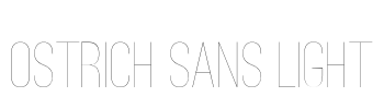 Ostrich Sans Light