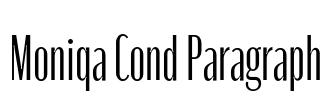 Moniqa Cond Paragraph