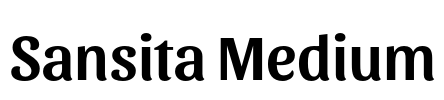Sansita Medium