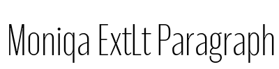 Moniqa ExtLt Paragraph