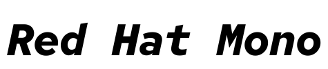 Red Hat Mono