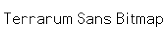 Terrarum Sans Bitmap