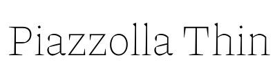 Piazzolla Thin