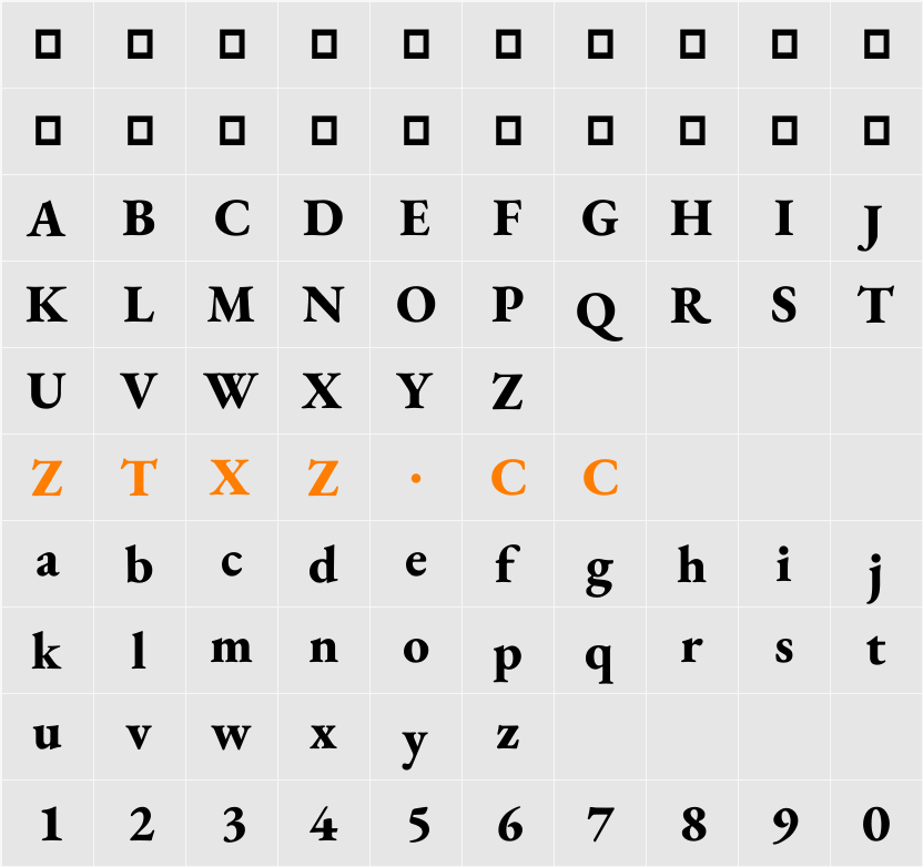 EB Garamond ExtraBold