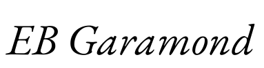 EB Garamond