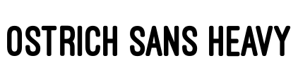 Ostrich Sans Heavy
