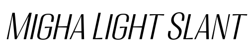 Migha Light Slant
