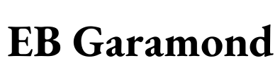 EB Garamond