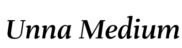 Unna Medium