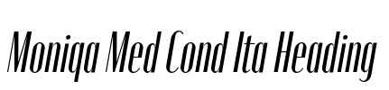 Moniqa Med Cond Ita Heading
