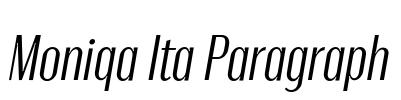 Moniqa Ita Paragraph