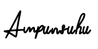 Ampunsuhu 字体图片